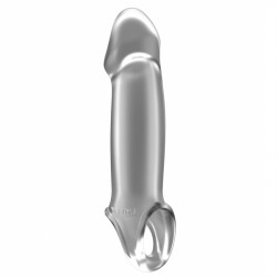 Sono No.33 Stretchy Penis Extension - Návlek na penis Transparentní