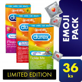 Durex Emoji Package Limited Edition 36 pack