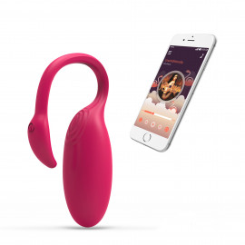 Magic Motion Flamingo Vibrating Bullet - Vibrační vajíčko ovladatelné přes mobilní aplikaci