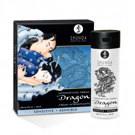 Shunga Dragon Cream Sensitive - Intensifying cream for couple 60ml