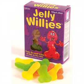 Jelly Willies - Želatinové bonbony ve tvaru penisu 150g