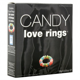 Candy Love Rings - Sladký kroužek na penis 3ks