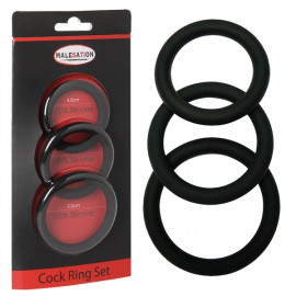 Malesation Cock Ring Set - sada erekčních kroužků