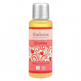 Saloos Erotika - Bio tělový a masážní olej 50ml