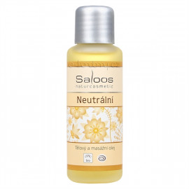 Saloos Neutrální - Bio tělový a masážní olej 50ml