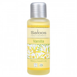 Saloos Vanilla - Bio tělový a masážní olej 50ml