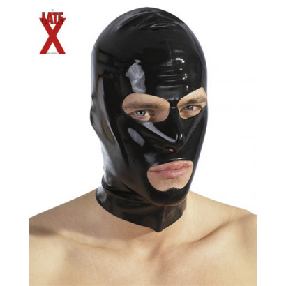 LateX Latex Mask - Latexová maska na obličej Černá