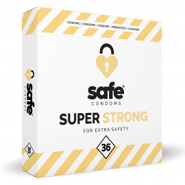 Safe Safe Strong Condoms For Extra Safety 36 pack