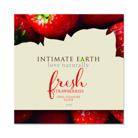 Intimate Earth Oral Pleasure Glide Fresh Strawberries 3ml