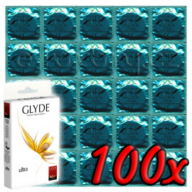 Glyde Ultra - Premium Vegan Condoms 100 pack