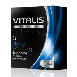 Vitalis Premium Delay & Cooling 3 pack