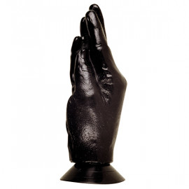 X-MAN All Black AB13 Hand - Fistingová Hand 21cm