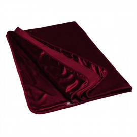 Liberator Fascinator Throw Velvish Merlot - Luxury Bed Red Plaid Prez
