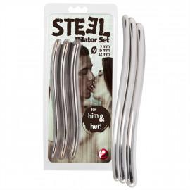 You2Toys Steel Dilators Set - A Set Of Metal Dilators Urethral 3pcs