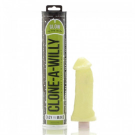 Clone A Willy Glow in the Dark - Set For Glowing Copy of Penis Green