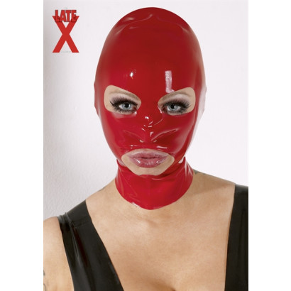 LateX Latex Mask - Latex Face Mask Red