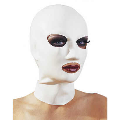 LateX Latex Mask - Latex Face Mask White