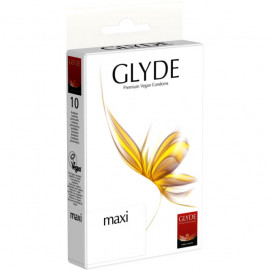 Glyde Maxi - Premium Vegan Condoms 10 pack