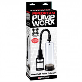 Pipedream Pump Worx Max-Width Penis Enlarger - Vacuum Pump