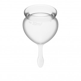 Satisfyer Feel Good Menstrual Cup Transparent