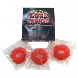 Spencer & Fleetwood Gummy Love Rings 3 pack