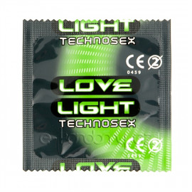 Love Light Glowing Condom 1 pc