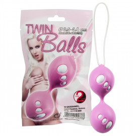 You2Toys Twin Balls - Love Balls Pink