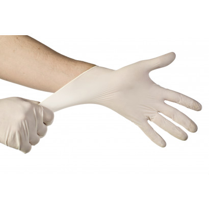 Latex Gloves with Powder 100 pack