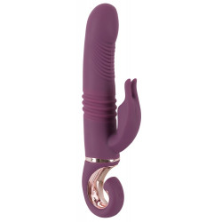 Javida Thrusting Rabbit Vibrator Purple