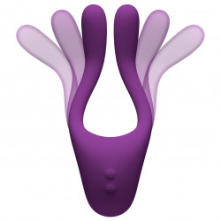Doc Johnson Tryst 2 Multi-Erogenous Bendable Silicone Massager Purple