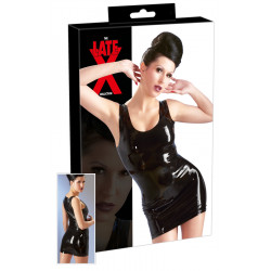 LateX Mini Dress - Latexové mini šaty Čierna