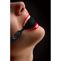 Ouch! Silicone Ball Gag Black