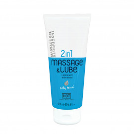 HOT Massage & Glide Gel 2in1 Silky Touch 200ml
