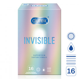 Durex Invisible Superthin 16 pack