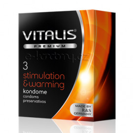 Vitalis Premium Stimulation & Warming 3ks