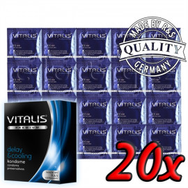 Vitalis Premium Delay & Cooling 20ks