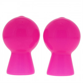 NMC Nipple Sucker Pair in Shiny Pink - Prísavky na bradavky