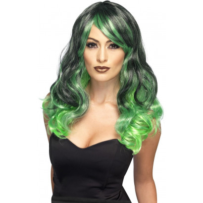 Fever Ombre Wig Bewitching Green & Black 44257
