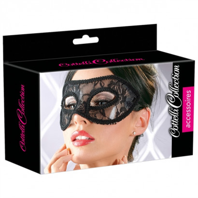 Cottelli Lace Mask - Maska na oči 2480271