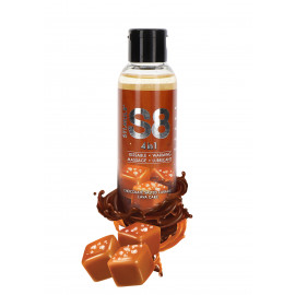 Stimul8 4in1 Dessert Kissable Warming Massage Lubricant Chocolate Salted Caramel Lava Cake 125ml