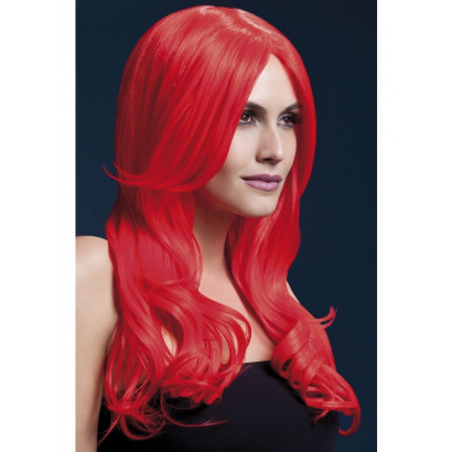 Fever Khloe Wig 42547 - Wig Neon-Red