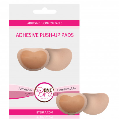 Bye Bra Adhesive Push-Up Pads Nude