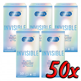 Durex Invisible XL 50 pack