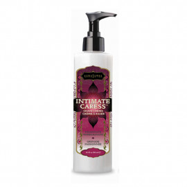 KamaSutra Intimate Caress Luxury Shave Cream Pomegranate - Luxus borotválkozó krém Gránátalma 250ml