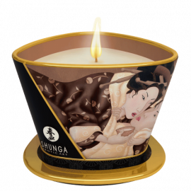 Shunga Libido Massage Candle Intoxicating Chocolate - masszázs gyertya 170ml